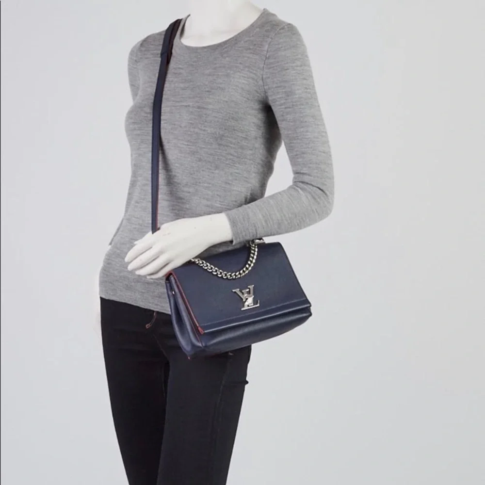 Louis Vuitton Lockme II BB Marine Rouge - Picture 11 of 11